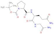 Glycinamide, 1-[(1,1-dimethylethoxy)carbonyl]-L-prolyl-L-glutaminyl- (9CI)