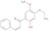 2-Propen-1-one, 1-(4-ethoxy-2-hydroxy-5-methoxyphenyl)-3-phenyl-