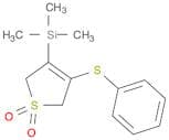 Thiophene, 2,5-dihydro-3-(phenylthio)-4-(trimethylsilyl)-, 1,1-dioxide
