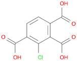 1,2,4-Benzenetricarboxylic acid, chloro- (9CI)