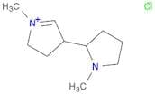 2H-Pyrrolium, 3,4-dihydro-1-methyl-4-(1-methyl-2-pyrrolidinyl)-, chloride (1:1)