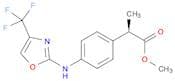 (R)-Methyl 2-(4-((4-(trifluoromethyl)oxazol-2-yl)amino)phenyl)propanoate