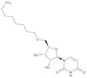 Uridine, 5'-O-octyl- (9CI)