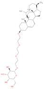 β-D-Galactopyranoside, 2-[2-[2-[[(3β)-cholest-5-en-3-yl]oxy]ethoxy]ethoxy]ethyl (9CI)