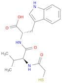 L-Tryptophan, N-[N-(mercaptoacetyl)-L-valyl]- (9CI)