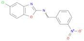 2-Benzoxazolamine, 5-chloro-N-[(3-nitrophenyl)methylene]-