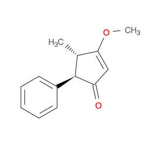 2-Cyclopenten-1-one, 3-methoxy-4-methyl-5-phenyl-, trans- (9CI)
