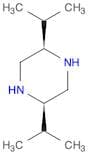 Piperazine, 2,5-bis(1-methylethyl)-, (2R,5R)-rel-