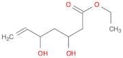 6-Heptenoic acid, 3,5-dihydroxy-, ethyl ester