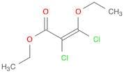 2-Propenoic acid, 2,3-dichloro-3-ethoxy-, ethyl ester, (Z)- (9CI)