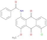 Benzamide, N-(5-chloro-9,10-dihydro-4-methoxy-9,10-dioxo-1-anthracenyl)-