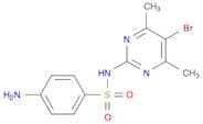 Benzenesulfonamide, 4-amino-N-(5-bromo-4,6-dimethyl-2-pyrimidinyl)-