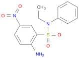 Benzenesulfonamide, 2-amino-N-ethyl-5-nitro-N-phenyl-