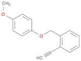 1-Ethynyl-2-((4-methoxyphenoxy)methyl)benzene