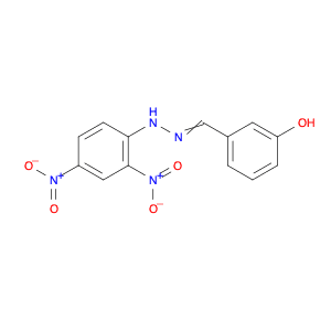 Benzaldehyde, 3-hydroxy-, 2-(2,4-dinitrophenyl)hydrazone