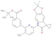 Benzoic acid, 3-[6-[[[1-(2,2-difluoro-1,3-benzodioxol-5-yl)cyclopropyl]carbonyl]amino]-3-methyl-2-…