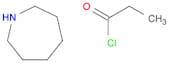1H-Azepine-1-propanoyl chloride, hexahydro-