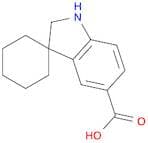 Spiro[cyclohexane-1,3'-indoline]-5'-carboxylic acid