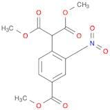PROPANEDIOIC ACID, 2-[4-(METHOXYCARBONYL)-2-NITROPHENYL]-, 1,3-DIMETHYL ESTER