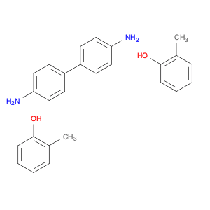Benzidine compound with o-cresol (1:1)
