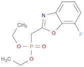 Phosphonic acid, [(7-fluoro-2-benzoxazolyl)methyl]-, diethyl ester (9CI)