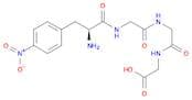 Glycine, N-[N-[N-(4-nitro-L-phenylalanyl)glycyl]glycyl]- (9CI)