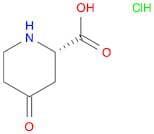 2-Piperidinecarboxylic acid, 4-oxo-, hydrochloride, (S)- (9CI)