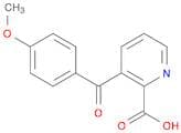 2-Pyridinecarboxylic acid, 3-(4-methoxybenzoyl)-