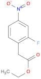 Ethyl 2-(2-fluoro-4-nitrophenyl)acetate