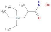 Propanamide, N-hydroxy-2-methyl-3-(triethylgermyl)-