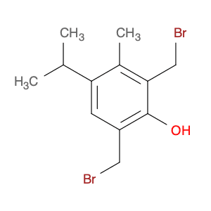 Phenol, 2,6-bis(bromomethyl)-3-methyl-4-(1-methylethyl)-