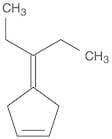 Cyclopentene, 4-(1-ethylpropylidene)-