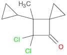 Spiro[2.3]hexan-4-one, 5,5-dichloro-6-cyclopropyl-6-methyl-