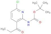 tert-butyl N-(6-chloro-3-propanoylpyridin-2-yl)carbamate
