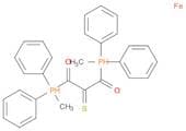 Iron, (carbonothioyl)dicarbonylbis(methyldiphenylphosphine)- (9CI)
