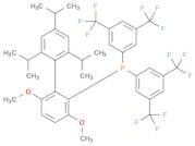 Phosphine, bis[3,5-bis(trifluoromethyl)phenyl][3,6-dimethoxy-2',4',6'-tris(1-methylethyl)[1,1'-bip…