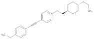 Benzene, 1-[(4-ethylphenyl)ethynyl]-4-[2-(trans-4-propylcyclohexyl)ethyl]-