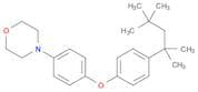Morpholine, 4-[4-[4-(1,1,3,3-tetramethylbutyl)phenoxy]phenyl]-
