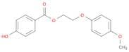 Benzoic acid, 4-hydroxy-, 2-(4-methoxyphenoxy)ethyl ester