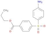 Benzoic acid, 4-[(4-aminophenyl)sulfonyl]-, propyl ester