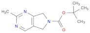 6H-Pyrrolo[3,4-d]pyrimidine-6-carboxylic acid, 5,7-dihydro-2-methyl-, 1,1-dimethylethyl ester