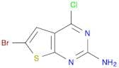 6-Bromo-4-chlorothieno[2,3-d]pyrimidin-2-amine
