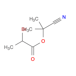 Propanoic acid, 2-bromo-, 1-cyano-1-methylethyl ester