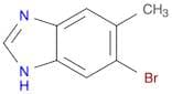 1H-Benzimidazole, 6-bromo-5-methyl-