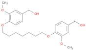 Benzenemethanol, 4,4'-[1,7-heptanediylbis(oxy)]bis[3-methoxy- (9CI)