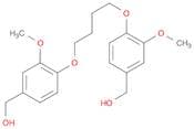 Benzenemethanol, 4,4'-[1,4-butanediylbis(oxy)]bis[3-methoxy-