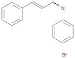 Benzenamine, 4-bromo-N-[(2E)-3-phenyl-2-propen-1-ylidene]-