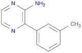 2-Pyrazinamine, 3-(3-methylphenyl)-