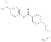 Benzoic acid, 4-butoxy-, 4-(chlorocarbonyl)phenyl ester