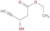 4-Pentynoic acid, 3-hydroxy-, ethyl ester, (S)- (9CI)